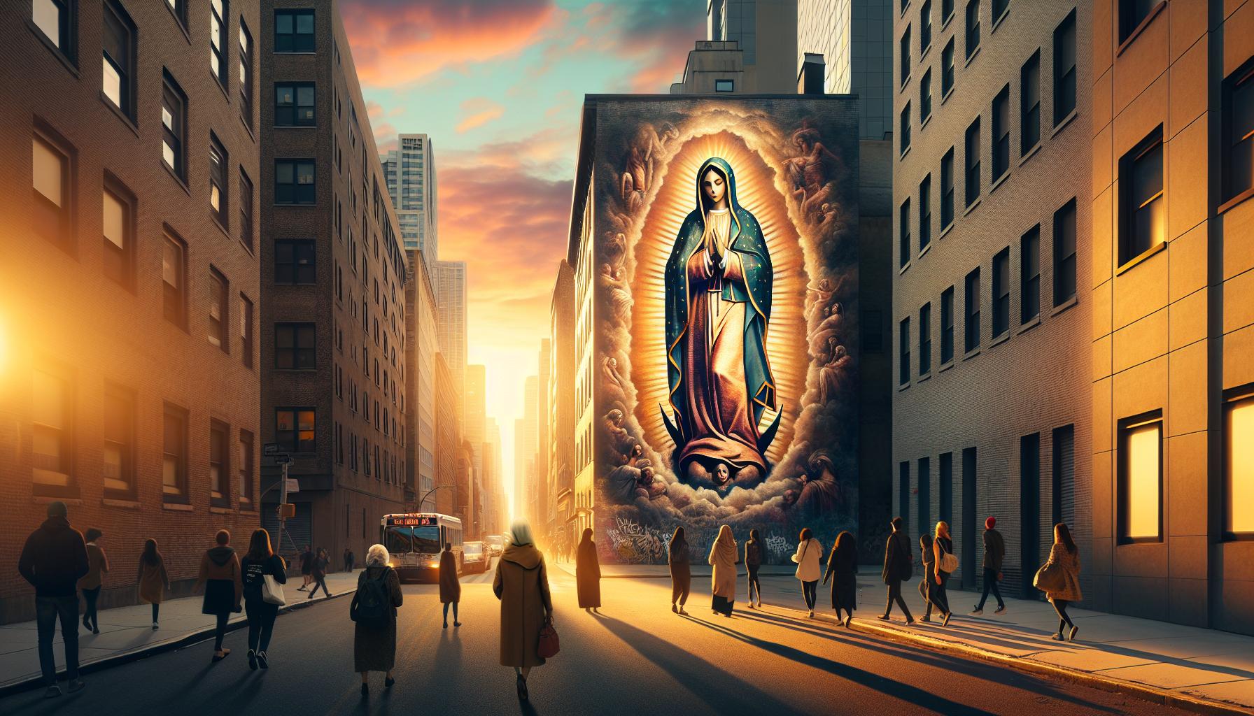 Encontrar una Virgen en la Calle: Impacto y Simbolismo Espiritual