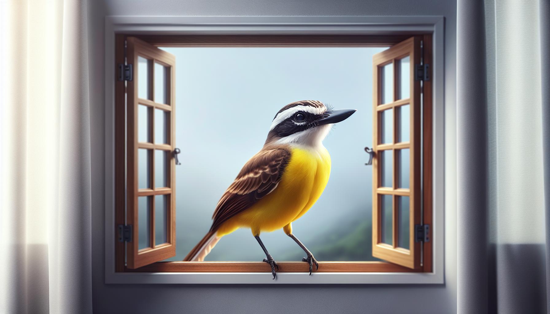 El Mensaje del Benteveo en la Ventana: Significado de Buenas Noticias y Creatividad