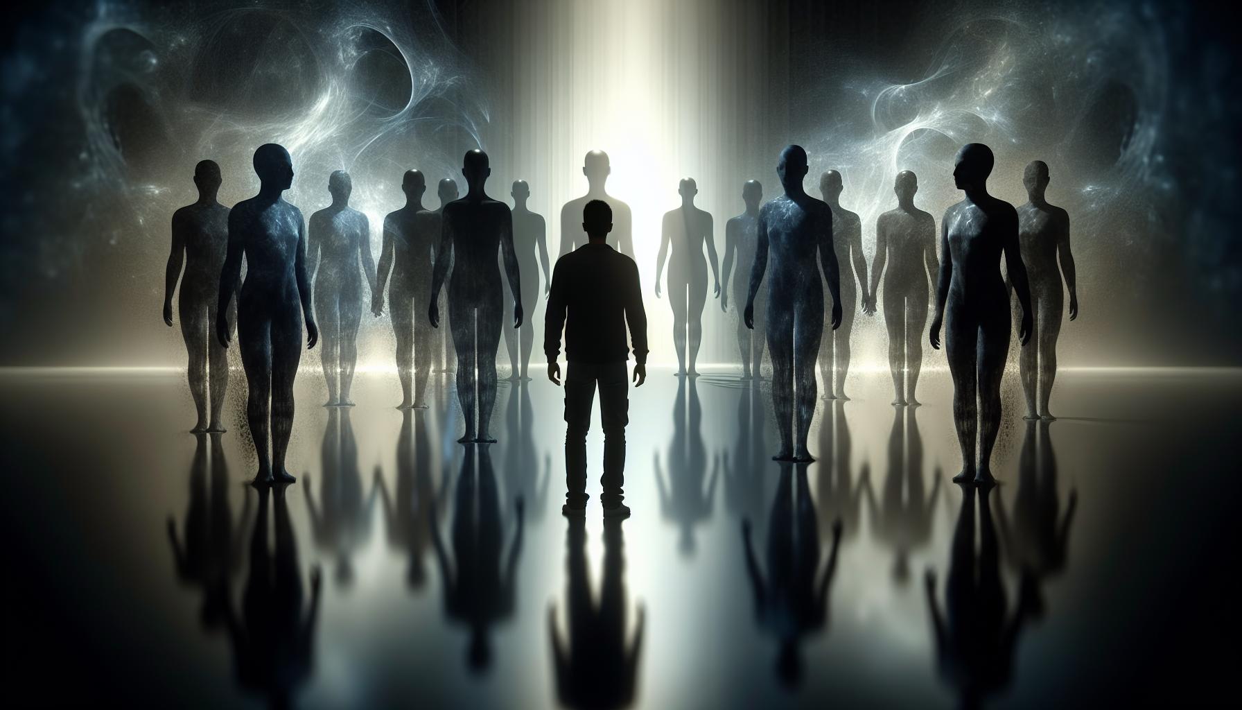 Explorando el Significado de Ver Sombras Negras: Revelaciones del Subconsciente y Crecimiento Espiritual